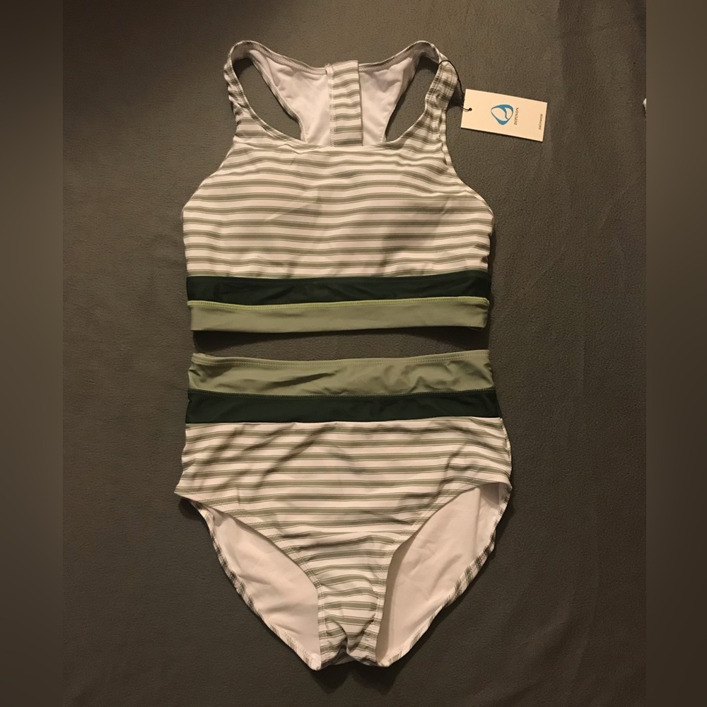 NWT DIPINON Sporty High Waisted Bikini - Picture 8 of 12